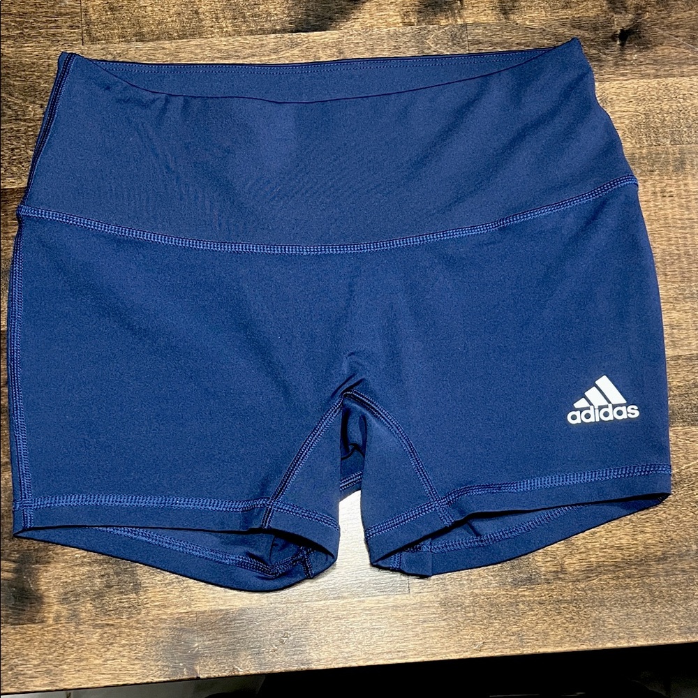 Adidas Women's Dark Blue Athletic Shorts